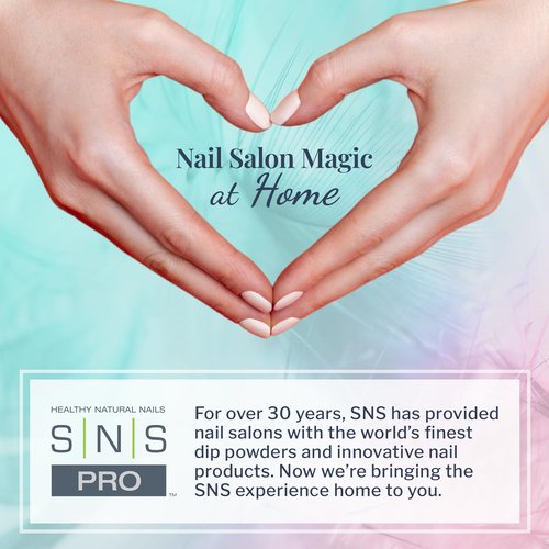 SNS Nail Dip Powder, Gelous Color Dipping Powder - Chatty Parrot (Pink/Rose, Glitter) - Long-Lasting Dip Nail Color Lasts up to 14 days - Low-Odor & No UV Lamp Required - 1 Oz