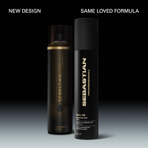 Sebastian Professional Dark Oil Silkening Mist - Fragrant Dry Conditioner with Jojoba & Argan Oil | 4.5 fl oz