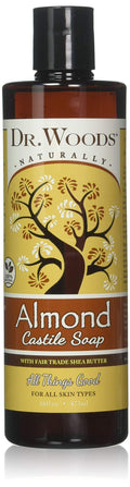 Dr. Woods Almond Castile Soap Shea Butter 16 Ounce