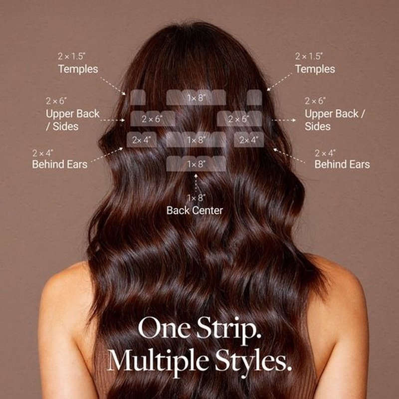 GOO GOO Tape In Weft Hair Extensions Human Hair, 4/27/4 Balayage Chocolate Brown to Caramel Blonde, 8cm Wide Tape, 20inch 10pcs 50g, Tape Weft Hair Extensions, Seamless Tape in