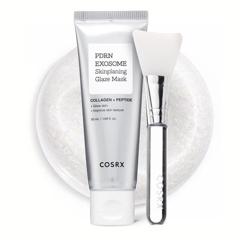 COSRX PDRN Exosome Glaze Wrapping Mask - Easy Peel-Off Overnight Treatment for Glass Skin | 1.69 fl. oz.