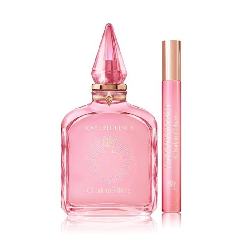 Charlotte Tilbury Love Frequency Eau De Parfum - Pheromone-Infused Floral Fragrance - Long-Lasting with Patchouli, Musk & Rose Notes