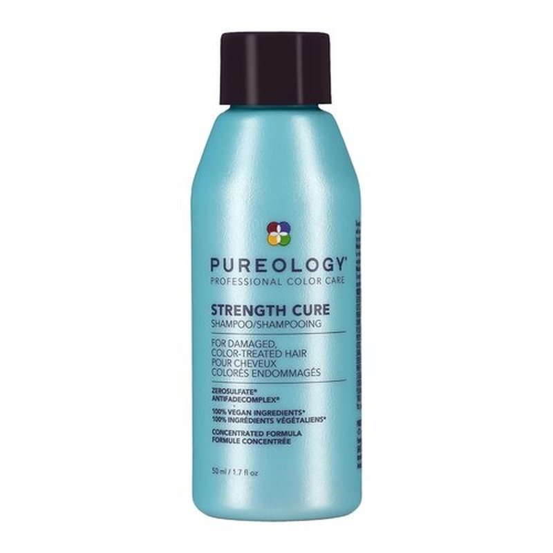 Pureology Strength Cure Shampoo - Strengthens Damaged & Color-Treated Hair | Vegan & Sulfate-Free