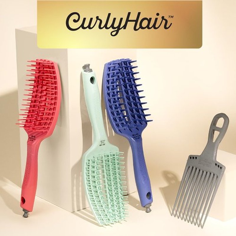 Olivia Garden CurlyHair Single Bristles Brush