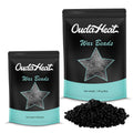 3.3lb Bulk Hard Wax Beads, Professional Waxing Bead for Brazilian, Bikini, Body, Face, Arms, Legs, Back, Chest, Coarse Hair Hair Removal, Scented Stripless Wax beans, 50 Wooden Sticks