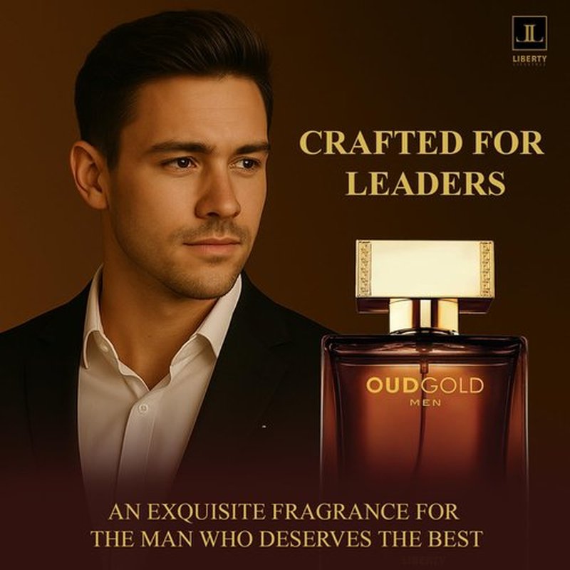 Liberty Oud Arabic Perfume for Men - Long-Lasting Luxury with Bold Oud & Fresh Citrus | 50ml EDP