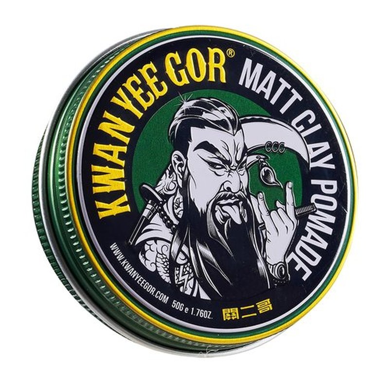 KWAN YEE GOR Strong Hold Matte Shine Hair Pomade 1.76oz for Men Styling