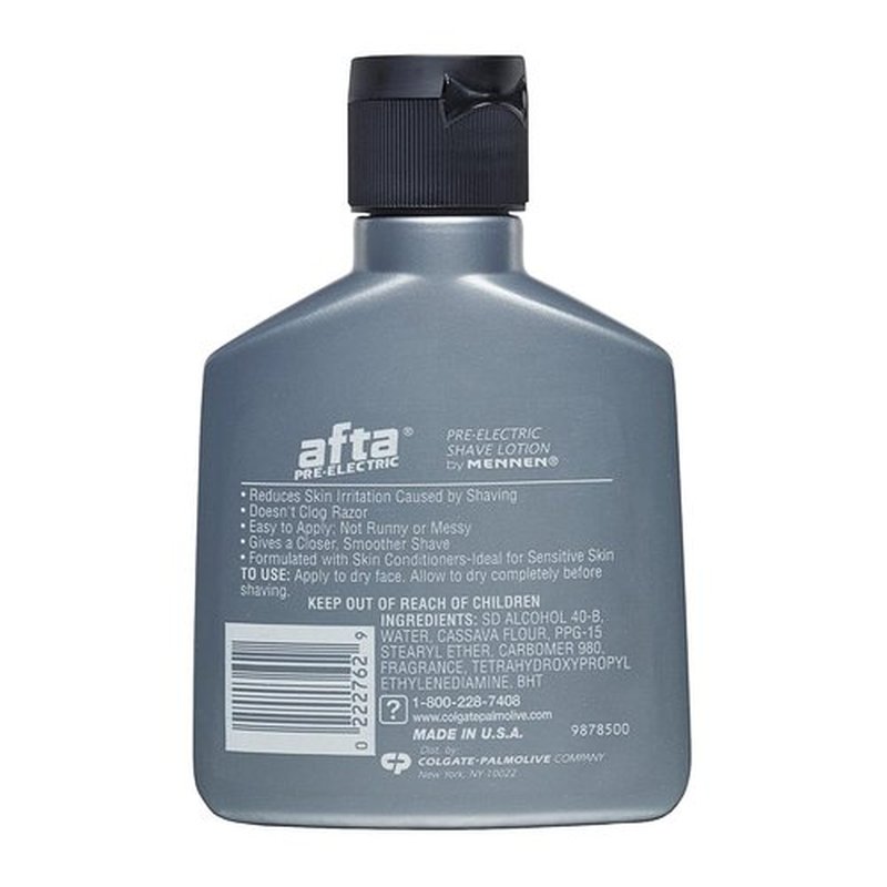 Afta Pre-Electric Shave Lotion - Skin Conditioning Formula | Original 3 oz