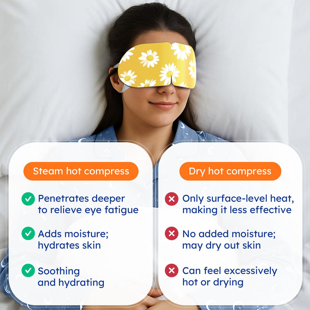 16 Pack Steam Eye Mask Variety Set Lavender Chamomile Jasmine and Unscented, Heated Eye Masks for Dry Eyes Puffiness and Relaxation, Self Heating Warm Compress for Sleep and Travel