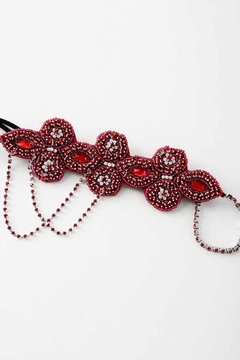 BABEYOND 1920s Flapper Headband Crystal Great Gatsby Headpiece Roaring 20s Flapper Gatsby Hair Accessories