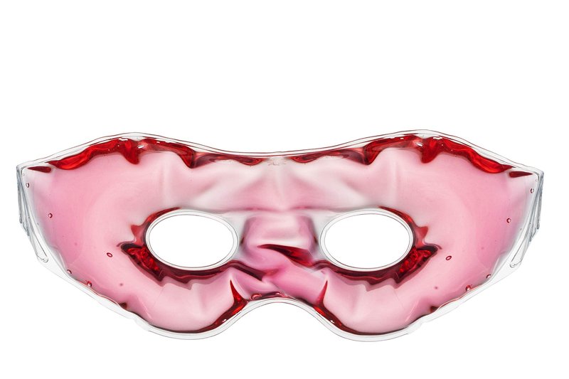 Eye See Gel Eye Mask for Puffiness and Dark Circles - Cooling Eye Masks for After Surgery and Headache/Stress Relief - Multiple Colors Available - Pink