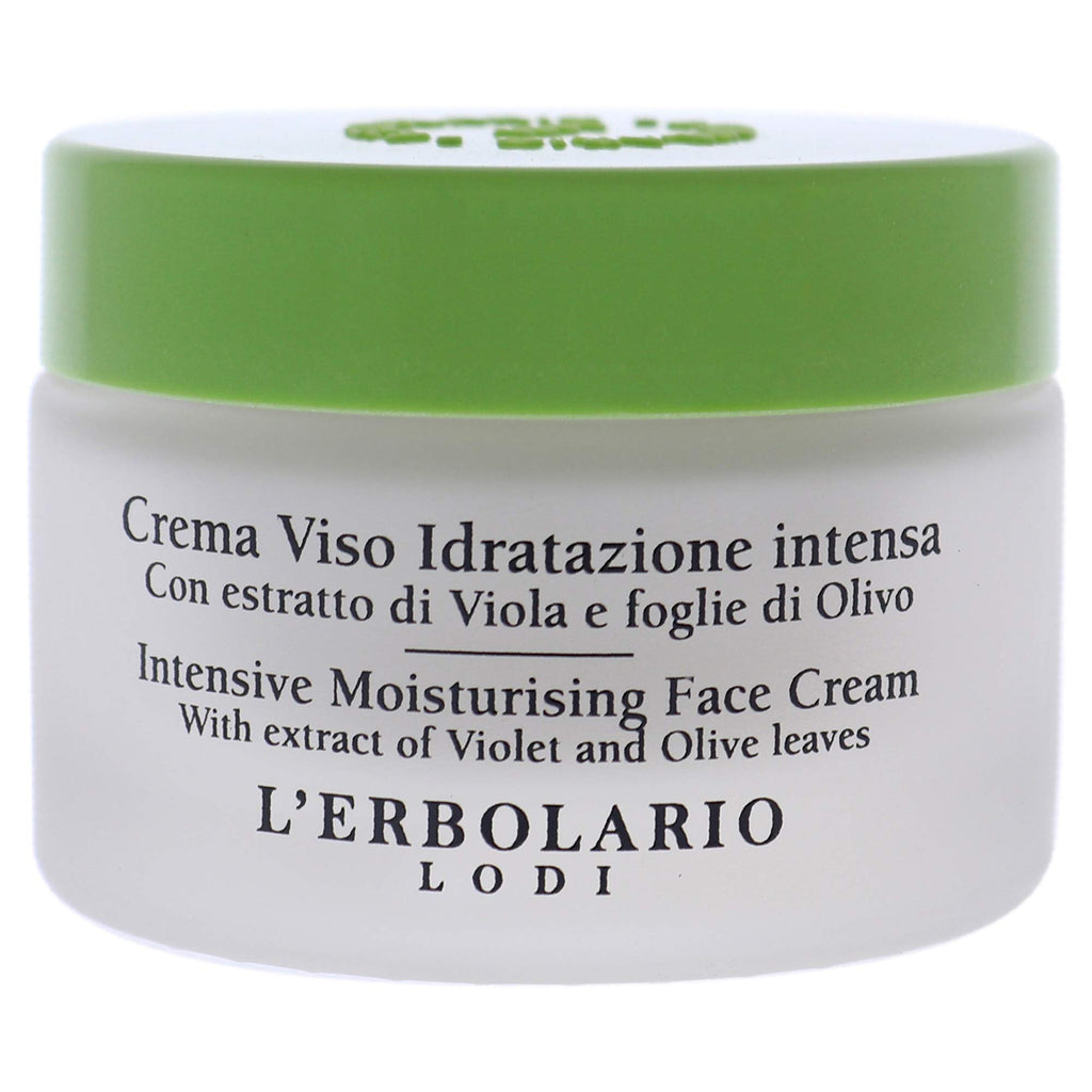 L'Erbolario Intensive Moisturizing Face Cream - Hydrating, Protecting Face Moisturizer - Daily Facial Moisturizer Ideal as Base for Makeup - 1.6 oz