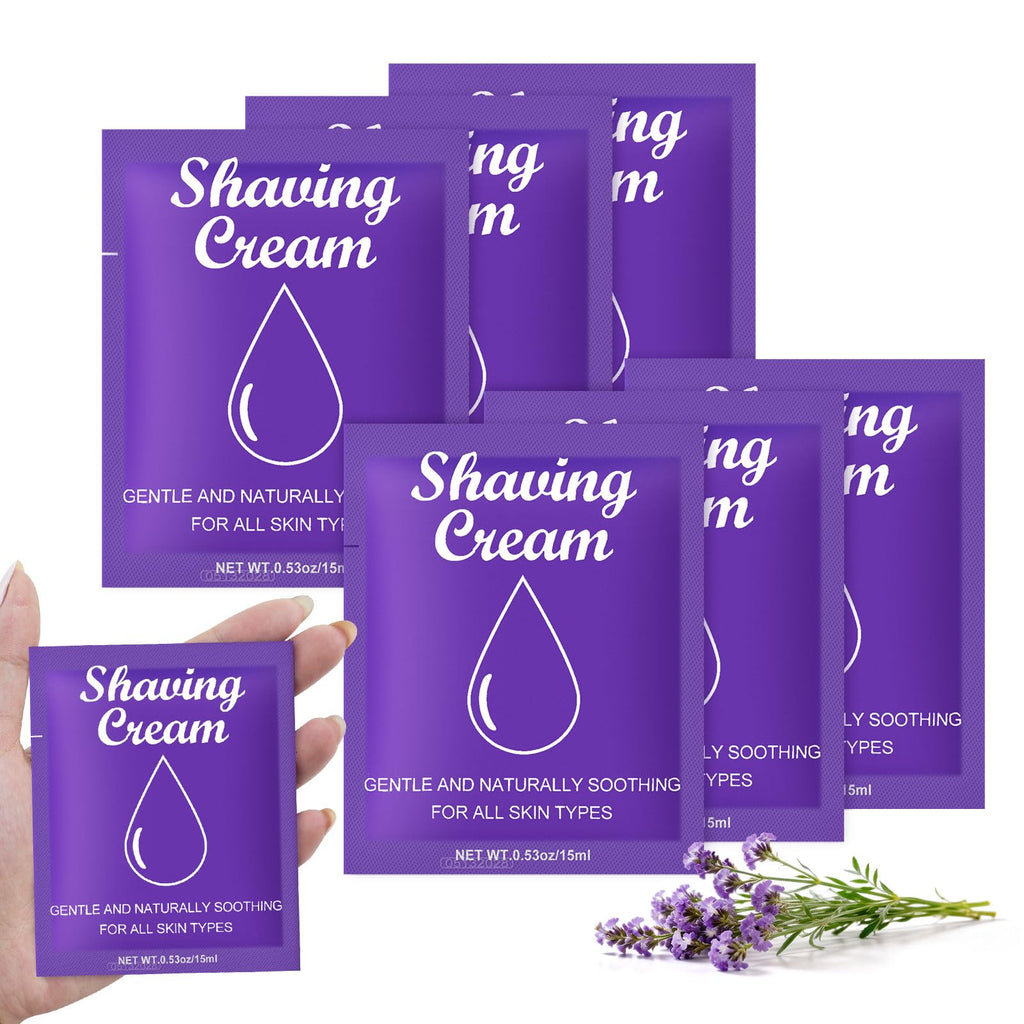 fafortune Womens Shaving Cream Bulk Travel,0.53oz Shave Gel for Women,Care Dry Skin Womens Shave Gel for Travel Guests(Verbena,Pack of 150)