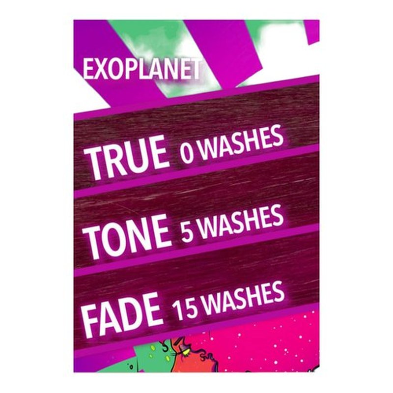 Pulp Riot Exoplanet Semi-Permanent Haircolor 4 fl oz, Bright Magenta