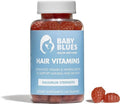 Baby Blues Postpartum Hair Loss Vitamins - Passion Fruit Gummies with Biotin, Collagen & Folate