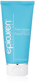 Epicuren Discovery Fine Herbal Facial Scrub - Exfoliating Apricot Formula, 2.5 Fl Oz