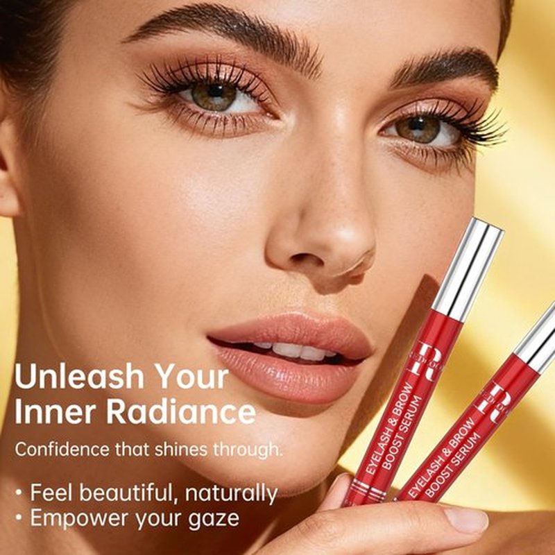 Redcool Lash Serum: Eyelash Growth Serum Gentle Natural Vegan Enhancing Treatment Nourishing Conditioning Formula for Longer Thicker Fuller Natural Lashes -3ml