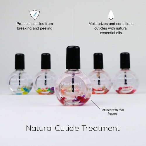 Mia Secret Scented Cuticle Oils MADE IN USA 6 Scent Varieties (Lilac, 1 oz.)