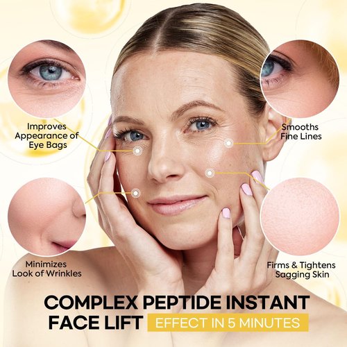 LPH LAB Instant Face Lift Cream: Temporary Face Tightener for Mature Skin (Age 50+) – Visibly Firm & Smooth the Look of Wrinkles Fine Lines – For Bare Skin Use – 2.1 fl oz