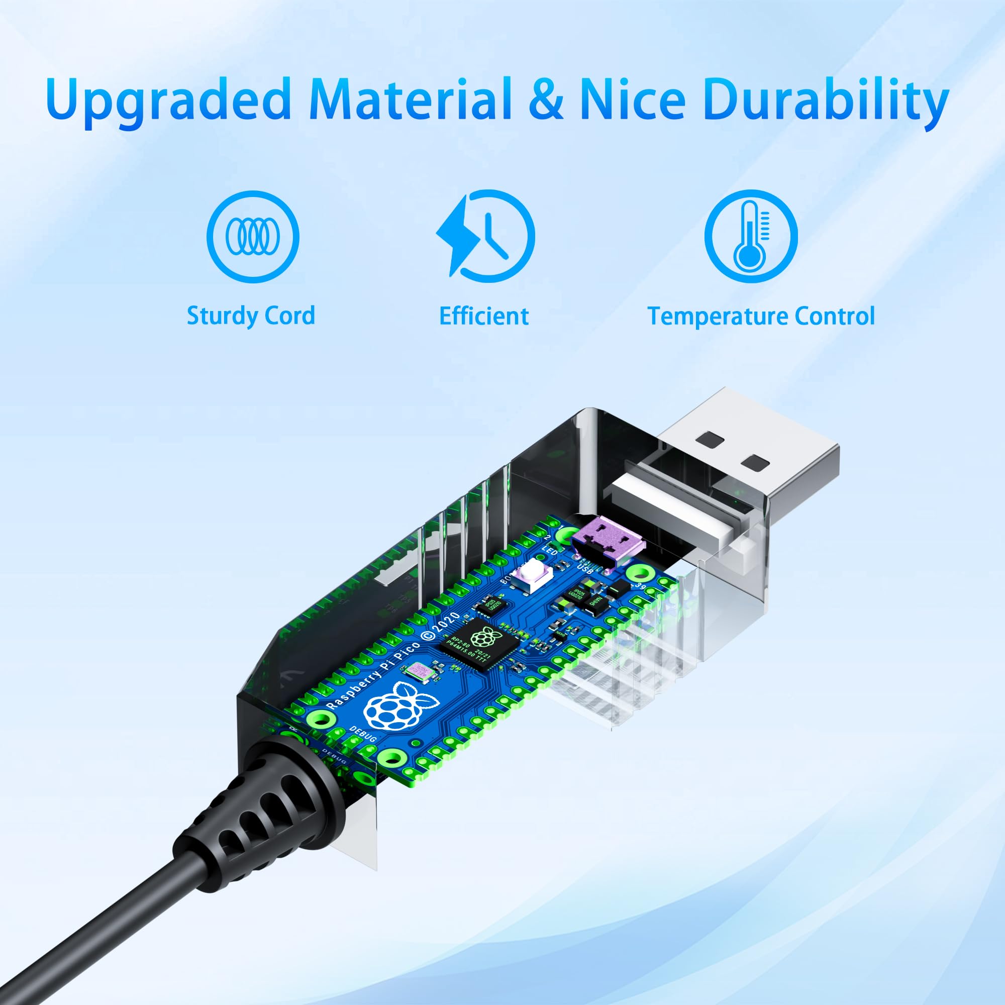 15V for Philips Shaver Charger HQ8505 Cable for Philips Norelco Series 3000,5000,7000,One Blade QP6651 QP6510 QP6520 BT5502 QP6650 QP6620 Beard Trimmer,Electric Razor USB Charging Cord (Black)