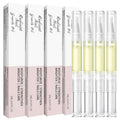 Cuticle Oil Pen for Nail Repair & Strengthening | Nail Strengthener & Growth Oil | Reduce Hangnails, Moisturize & Nourish Nails | 2ml x 4 Nail Care Pen with Jojoba Oil & Vitamin B12