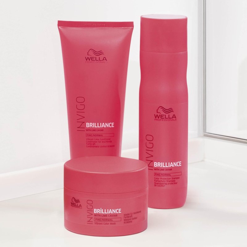 Wella Professionals Invigo Brilliance Conditioner - Intense Color Protection for Coarse Hair