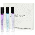 Umpeimvon 3 Pack Pheromone Perfume Oils for Women, Long Lasting Roll On Perfume Oil, Sweet, Woody, Cologne Travel Size 0.33 Fl. Oz