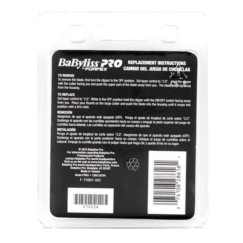 BaBylissPRO FX901 DLC Gold Titanium Micro-Serrated Replacement Blade | Precision Cutting Tool