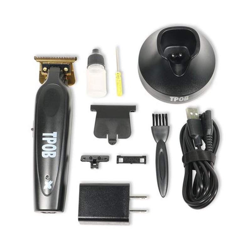 TPOB Black X Trimmer with Charging Stand