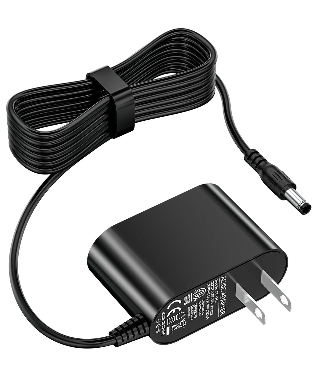 9V Power Cord for Bowflex Max Trainer Compatible with Bowflex Max Trainer M5 M3 M7 M8 HVT Exercise Elliptical Treadmill Cardio Machine, Cord Length 5.9Ft/1.8M