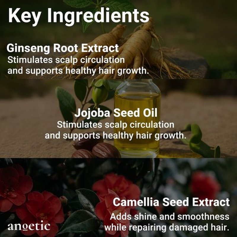 ANOETIC Silk Oil Serum for Frizzy and Damaged Hair | Silk Perfume Hair Serum | Korean Hair Care For Frizz Control and Split End Care