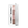 Clinique All About Shadow Eye Shadow Quad | Long Lasting, Crease + Fade Resistant + Safe For Sensitive Eyes, Pink Chocolate, 0.11 Ounce