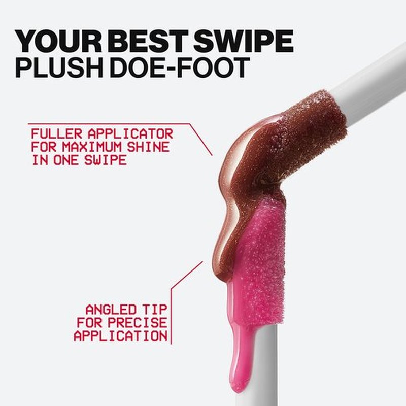 Smashbox Halo Plump + Glow Lip Gloss | Non-Sticky, Hydrating, Plumping Lip Gloss with 6-Hour Shine | Hyaluronic Acid and Vitamins C+E, 0.14 Fl Oz, Beam