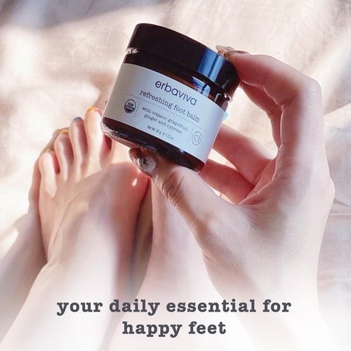 erbaviva Refreshing Foot Balm, 1.75 oz