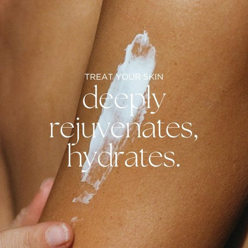 Tallow Moisturizer with Raw Manuka Honey - 100% Grass-Fed - Whipped Light and Airy Cream - For Skin, Face and Body