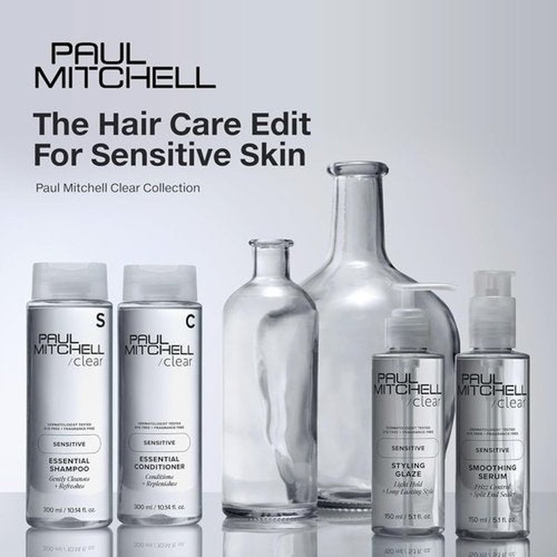 Paul Mitchell Clear Essential Conditioner - Fragrance-Free Formula for Sensitive Scalp & Skin