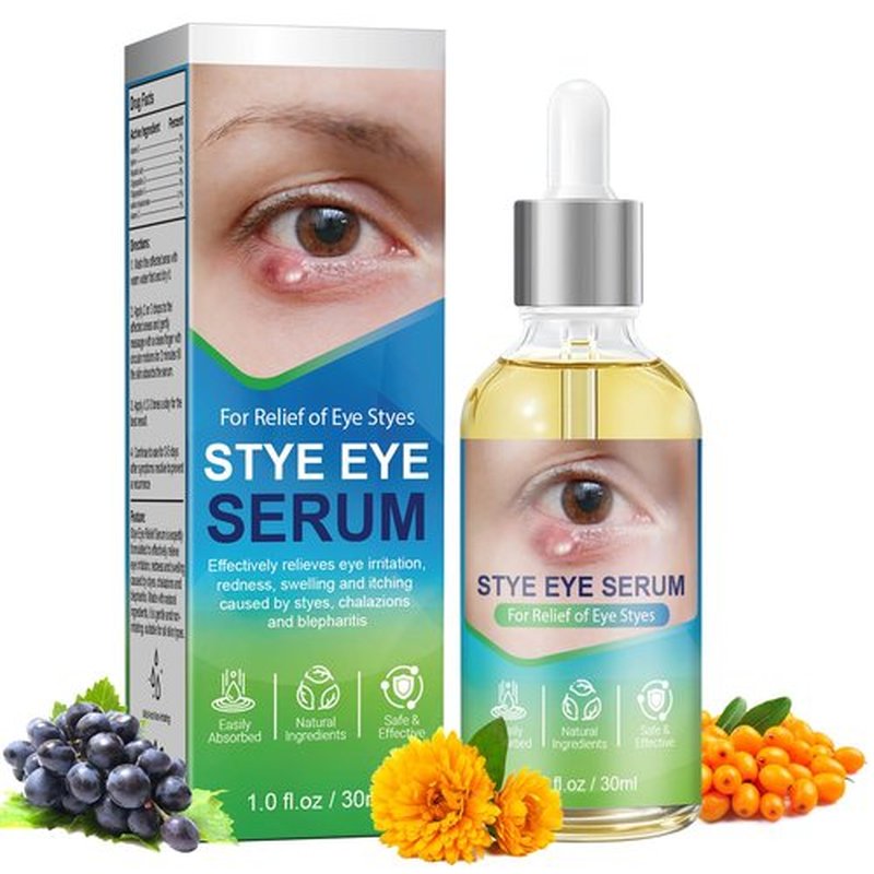 Stye Eye Relief Serum Natural Eyelid Drops for Styes Blepharitis & Cha ...