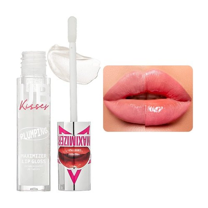 Ruby Kisses Plumping Lip Gloss - Hydrating High-Shine Lip Plumper | Voluminous & Smoothing, 4 Colors, 0.15 FL oz.