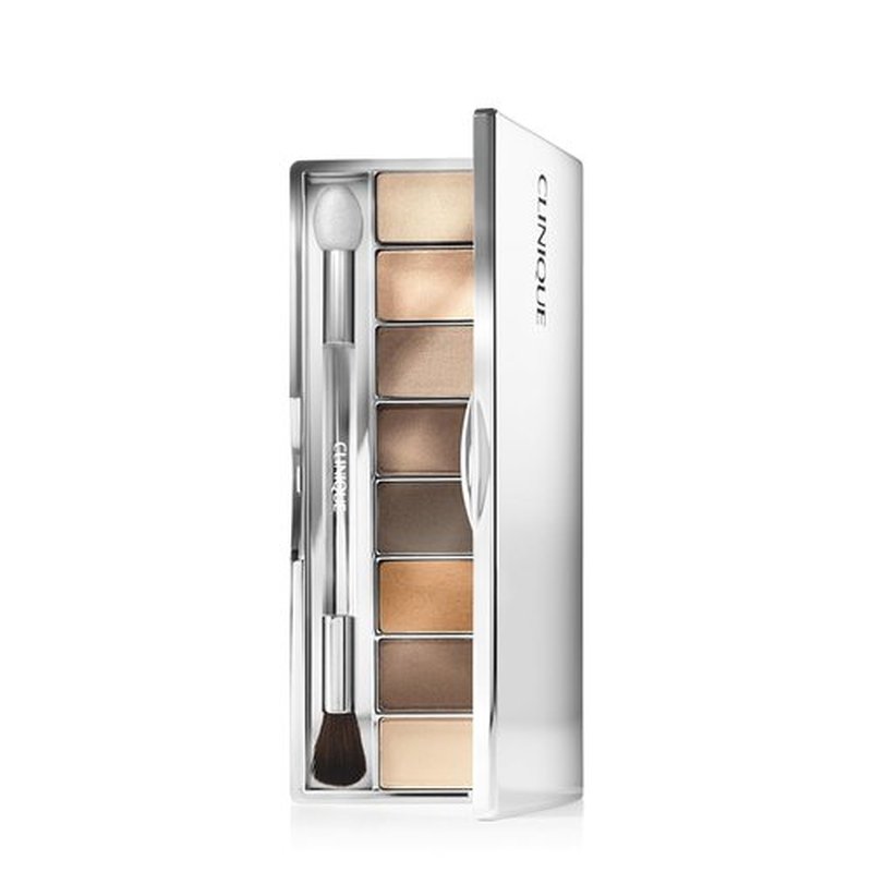 Clinique All About Shadow Eye Shadow Palette - 8 Silky Buildable Shades | Safe for Sensitive Eyes