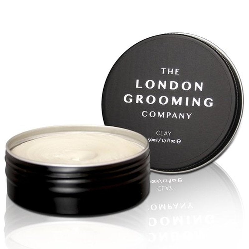 London Grooming Company Hair Clay for Men - Firm Matte Finish & All-Day Hold | Easy Wash Out | 1.7 Fl Oz (50ml)