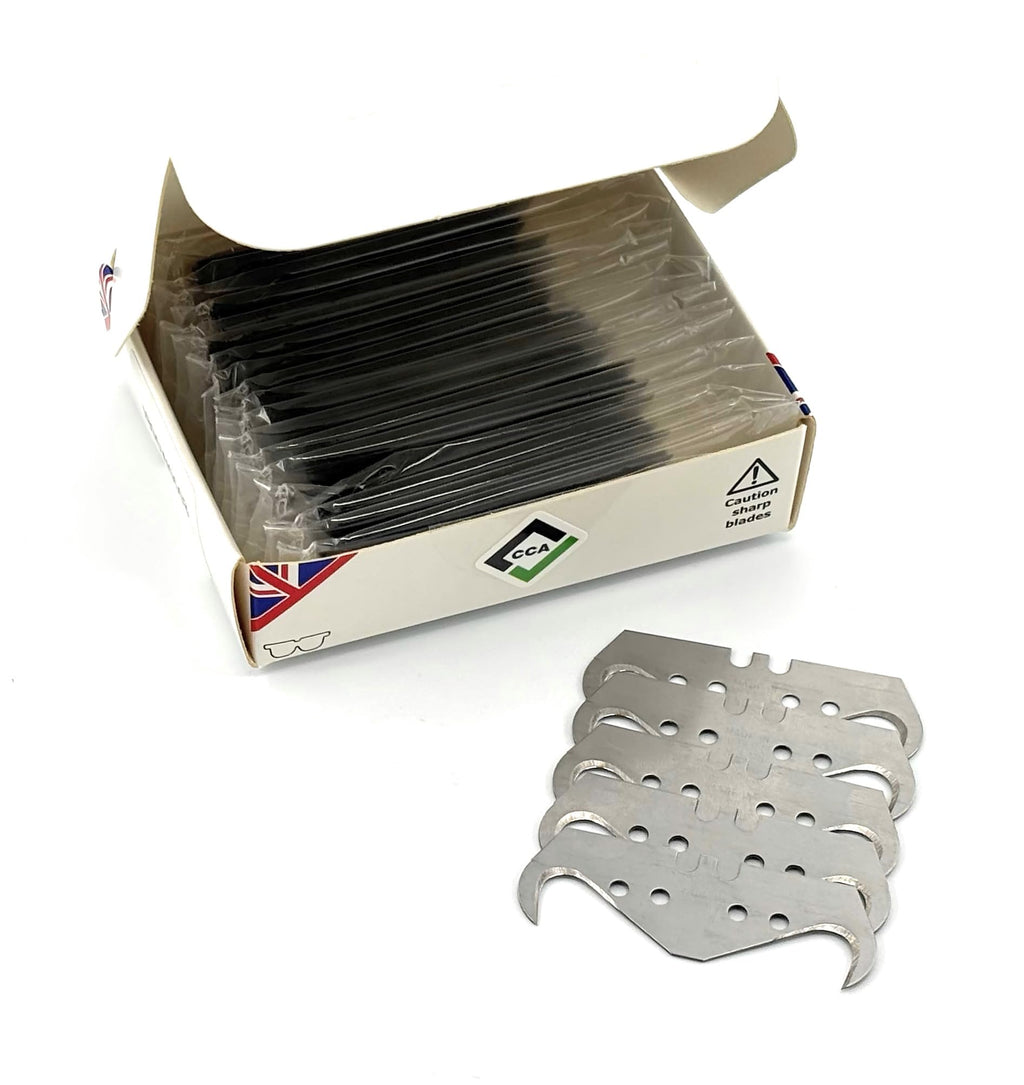 CCA Super Big Hook Trimming Blades x 100 for Roofing and flooring