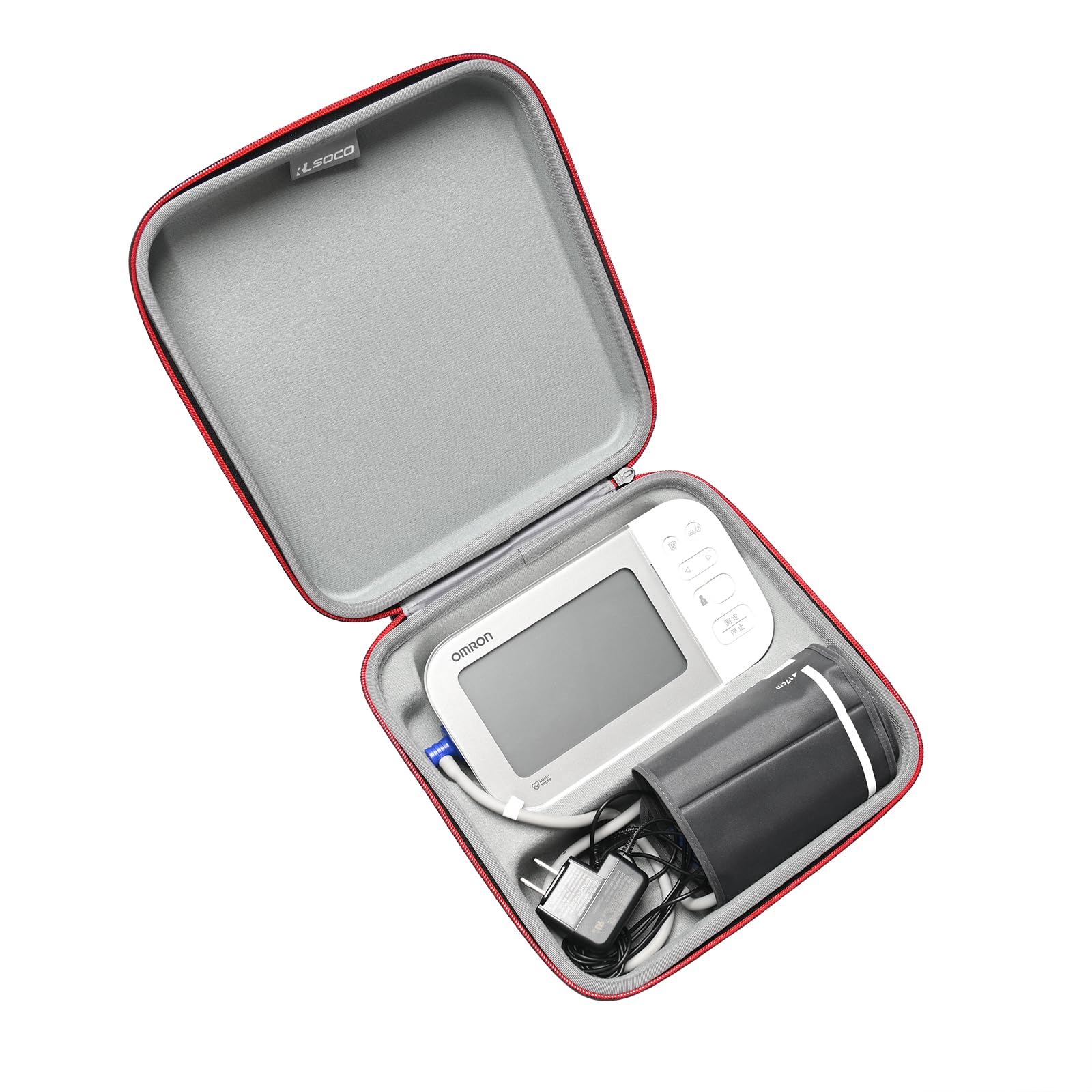 RLSOCO Carrying Case for OMRON Platinum/Gold/7 Series/10 Series/M6 Upper Arm Blood Pressure Monitor - Fits for OMRON BP5450/BP5350/BP7350/BP7450/HEM-7360-E (Case Only)