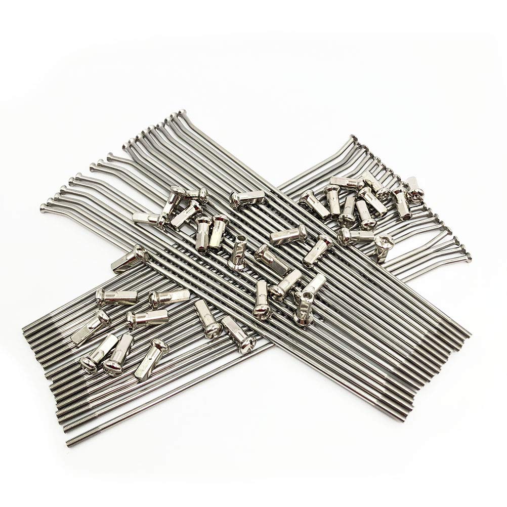 OTOM 21" Front Wheel Spokes Kit Stainless Steel For CR125R CR250R CRF250R/X/RX CRF450R/X/RX(21" Front Wheel)