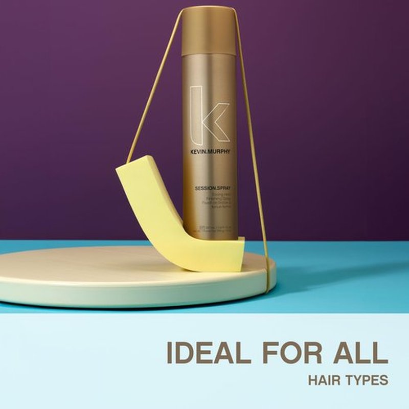 KEVIN.MURPHY SESSION.SPRAY - Strong Hold Finishing Hair Spray - For All Hair Types - Long Lasting Hold - Humidity Resistant Hair Care - 100 mL / 3.4 fl oz (Pack of 2)