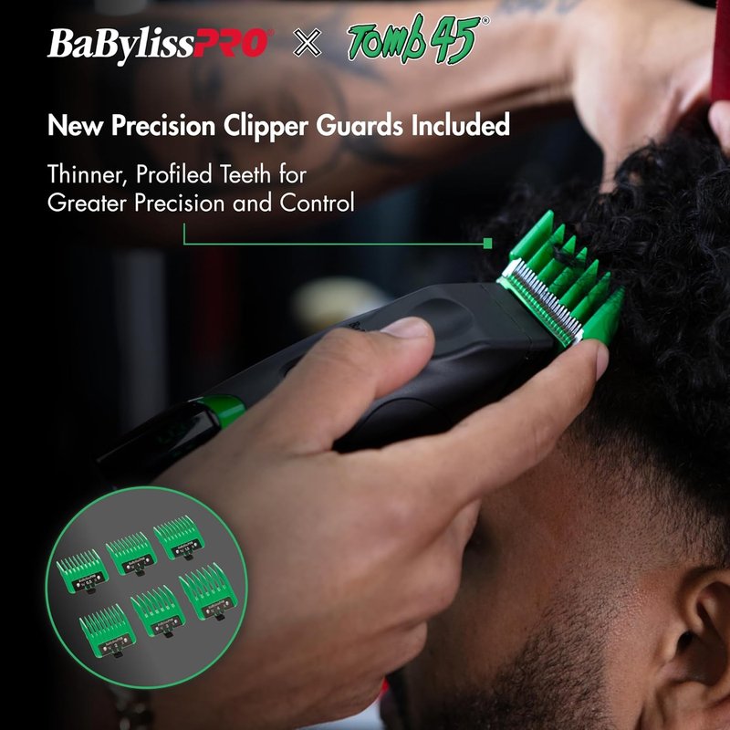 BaBylissPRO Wireless-Charging Clipper & Trimmer Set | Professional Grooming Tool
