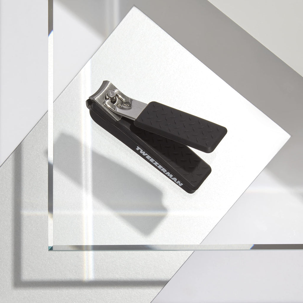 Tweezerman Precision Grip Fingernail Clipper Black