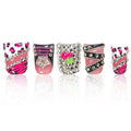 LOVFUL Press on Duck Nails Short | Handmade Acrylic French Tip Fake Nails Press ons | 3D Design Duck Short 0.8 in | H575-L
