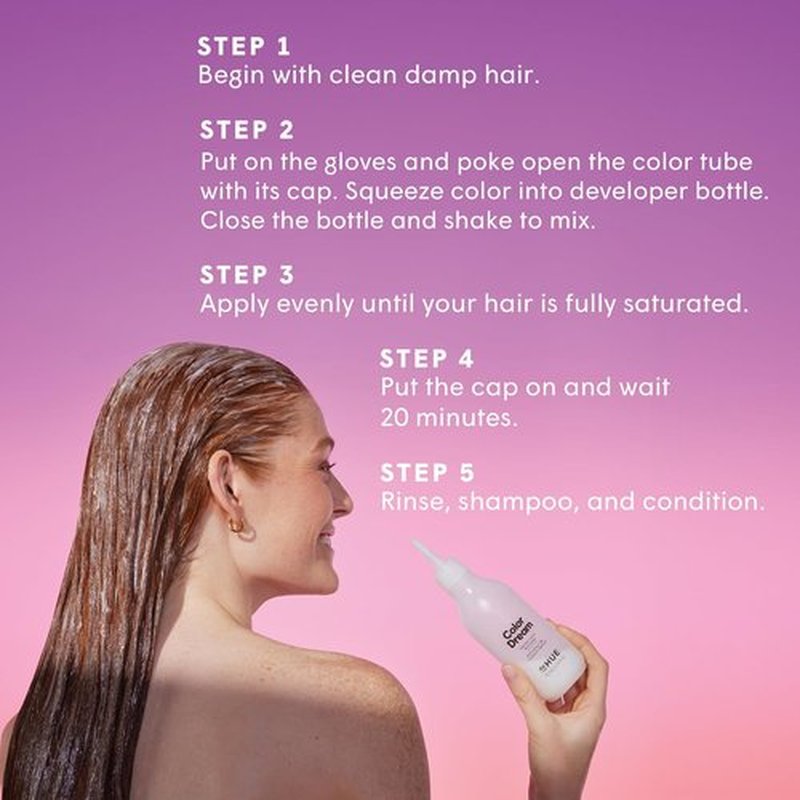 dpHUE Color Dream Golden Blonde - Ammonia-Free Demi-Permanent Hair Color | Lasts 16 Washes, Boosts Shine