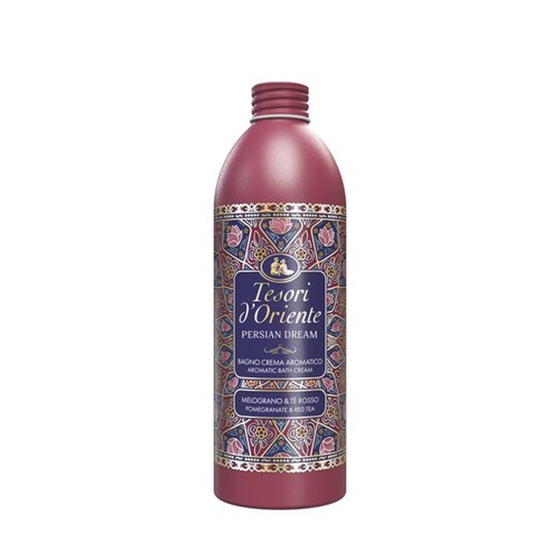 Tesori d'Oriente Persian Dream Bath Cream with Pomegranate, Red Tea 500ml 16.90fl oz