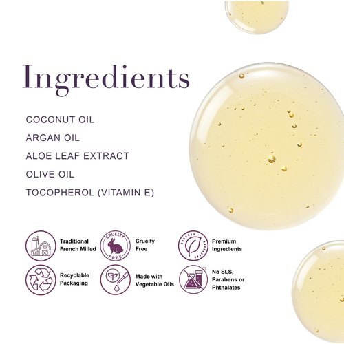 A LA MAISON French Liquid Hand Soap RefilL - Natural Hand Wash Made with Essential Oils - Biodegradable, Plant-Based, Vegan, Cruelty-Free (33.8 Fl Oz Pouch (3 Pack), Lavender Aloes)